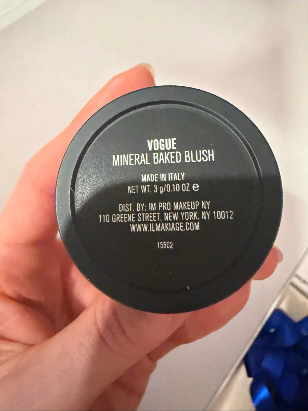 Mineral Baked Blush — Peachy Pink